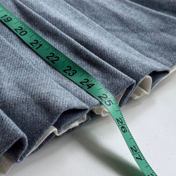 Oscar Dela Renta Pinafore Dress 100% Wool Sz 10Y Pleated Jumper Girl Twee Preppy - Picture 9 of 9